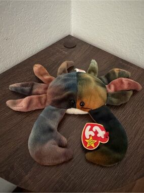 Ty Multicolor Plush Crab Claude Beanie